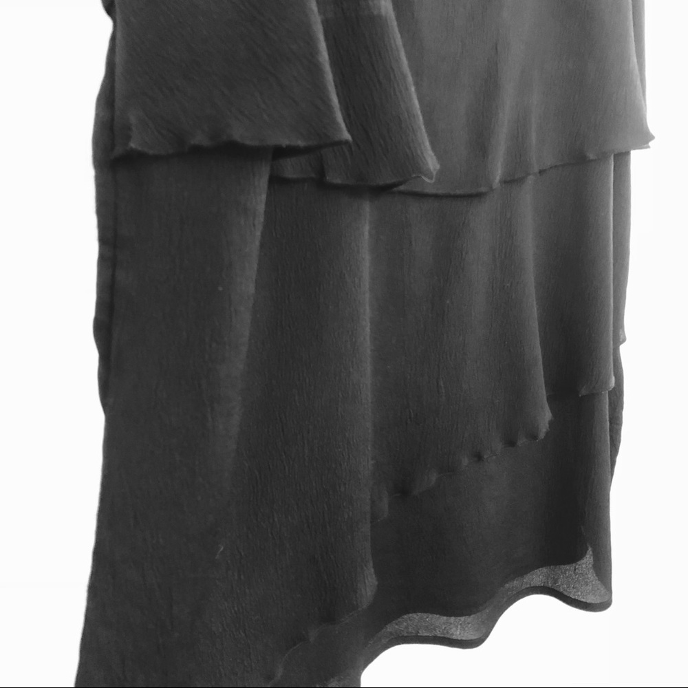 Black Ruffle Tank - Picture 3 of 3